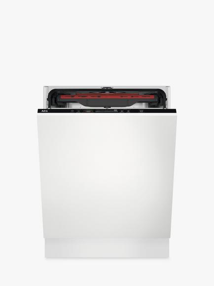 AEG 6000 FSS64907Z Integrated Dishwasher, White