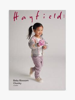 Hayfield Daisy Chain Cardigan Knitting Pattern, 5568, Pattern