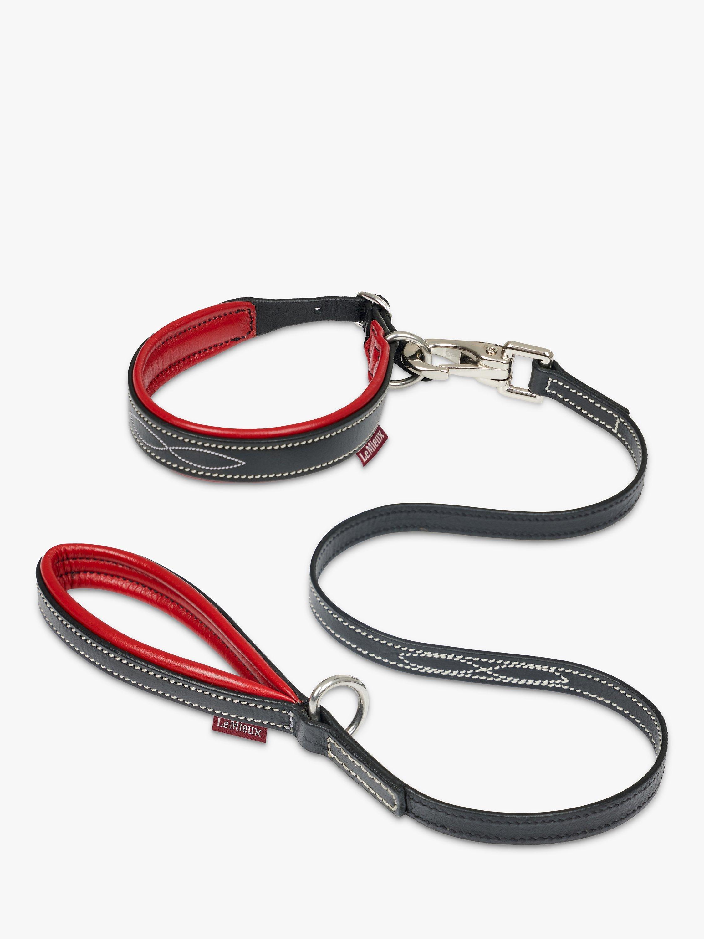 LeMieux Toy Dog Collar and Lead, Black