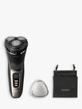 Philips Series 3000 S3242/12 Wet & Dry Electric Shaver with 5D Flex & Pivot Heads, Travel Pouch & Pop-up Trimmer, Ash Gold