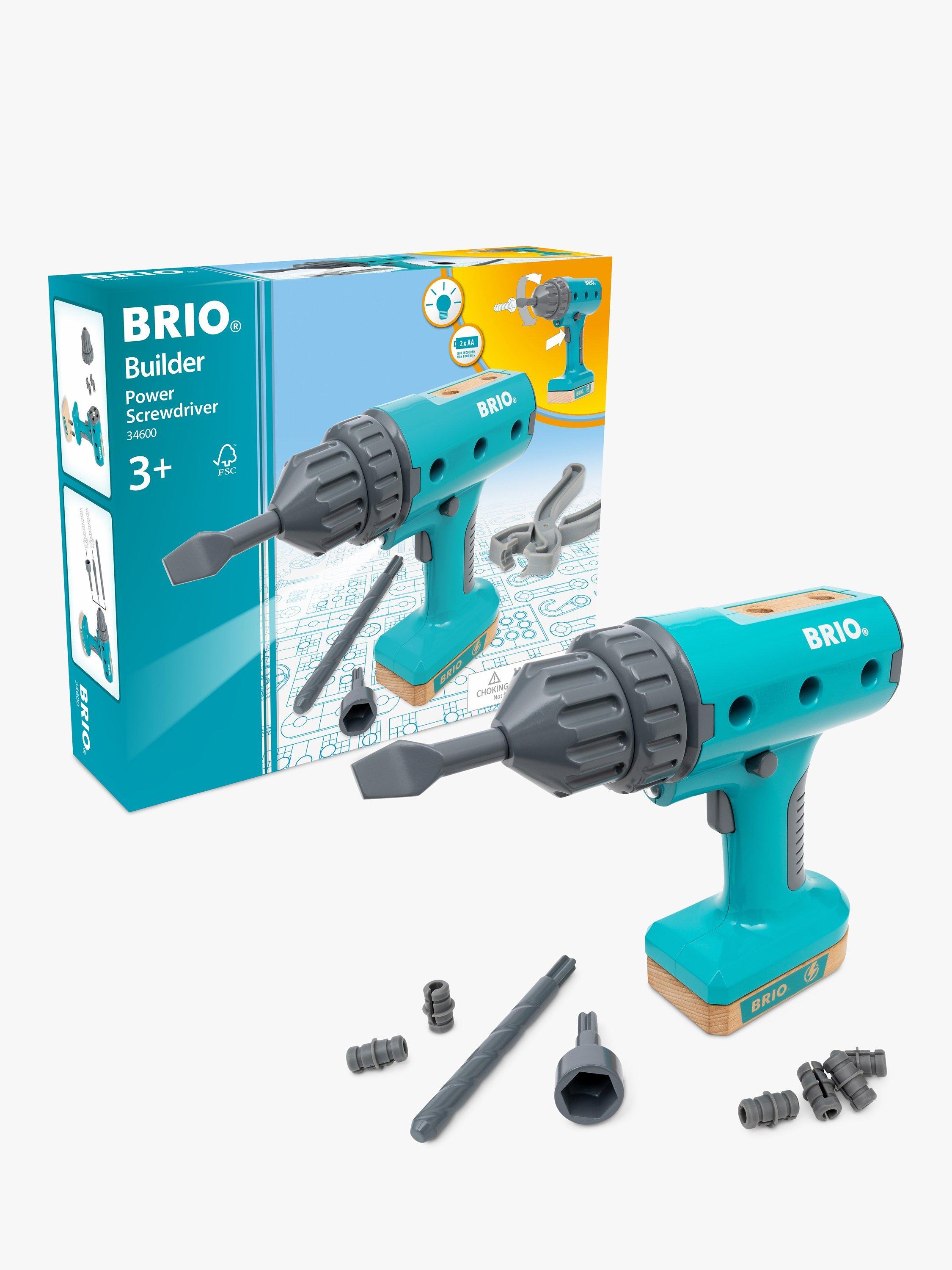 BRIO Builder Battery-Operated Power Screwdriver Toy