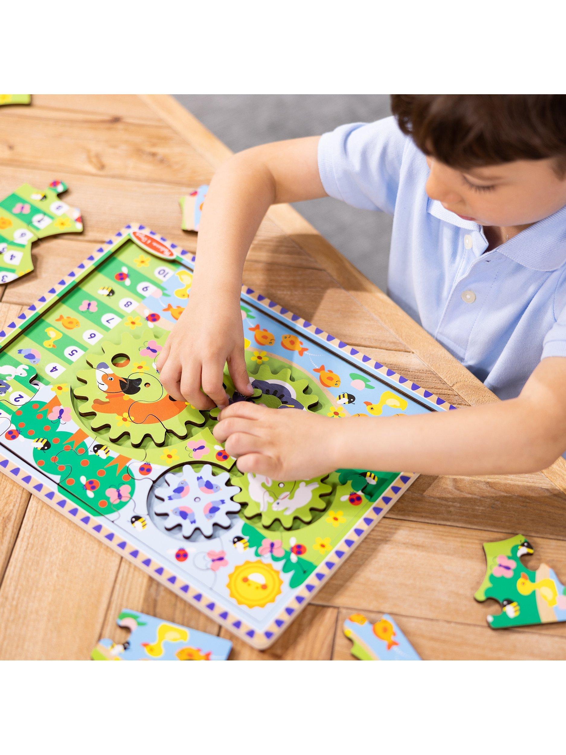 Animal Chase I - Spy Wooden Gear Puzzle main image 0
