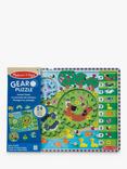 Melissa & Doug Animal Chase I-Spy Wooden Gear Puzzle