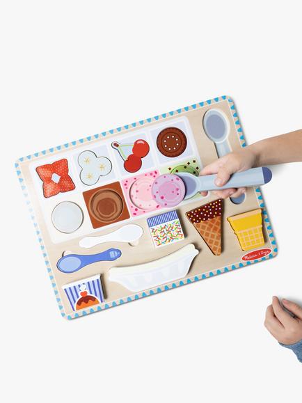 Melissa & Doug Ice Cream Puzzle - view 2, Multi