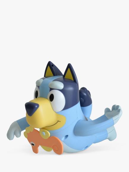 TOMY Toomies Swimming Bluey Bath Toy, Multi