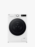 LG FWY706GBTN1 Freestanding Washer Dryer, 10kg/6kg Load, 1400rpm Spin