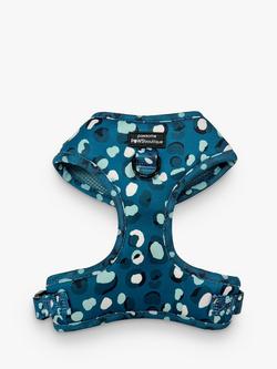 Pawsome Paws Boutique Leopard Spot Dog Harness, Green, Green