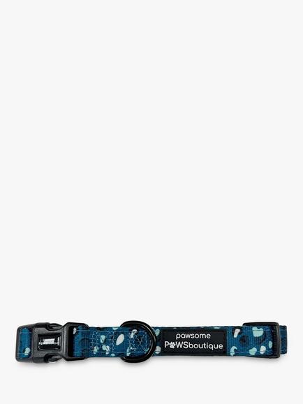 Pawsome Paws Boutique Leopard Spot Dog Collar, Green
