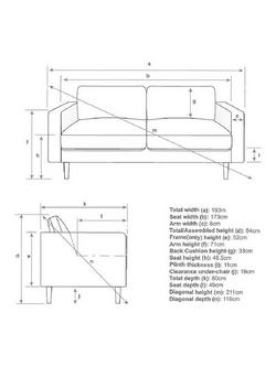 John Lewis ANYDAY Eavis Large 3 Seater Sofa, Dark Leg, Bottle Green Smooth Velvet - view 2, Bottle Green Smooth Velvet