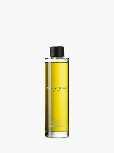 Molton Brown Coastal Cypress & Sea Fennel Aroma Reeds Diffuser Refill, 150ml - view 2, 