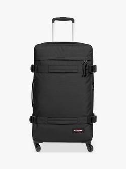 Eastpak Transit'R 4-Wheel 75cm Large Suitcase, Black