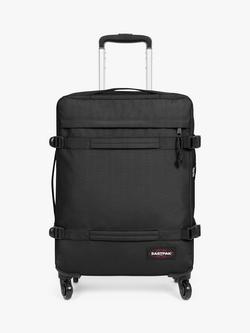Eastpak Transit'R 4-Wheel 54cm Cabin Case, Black