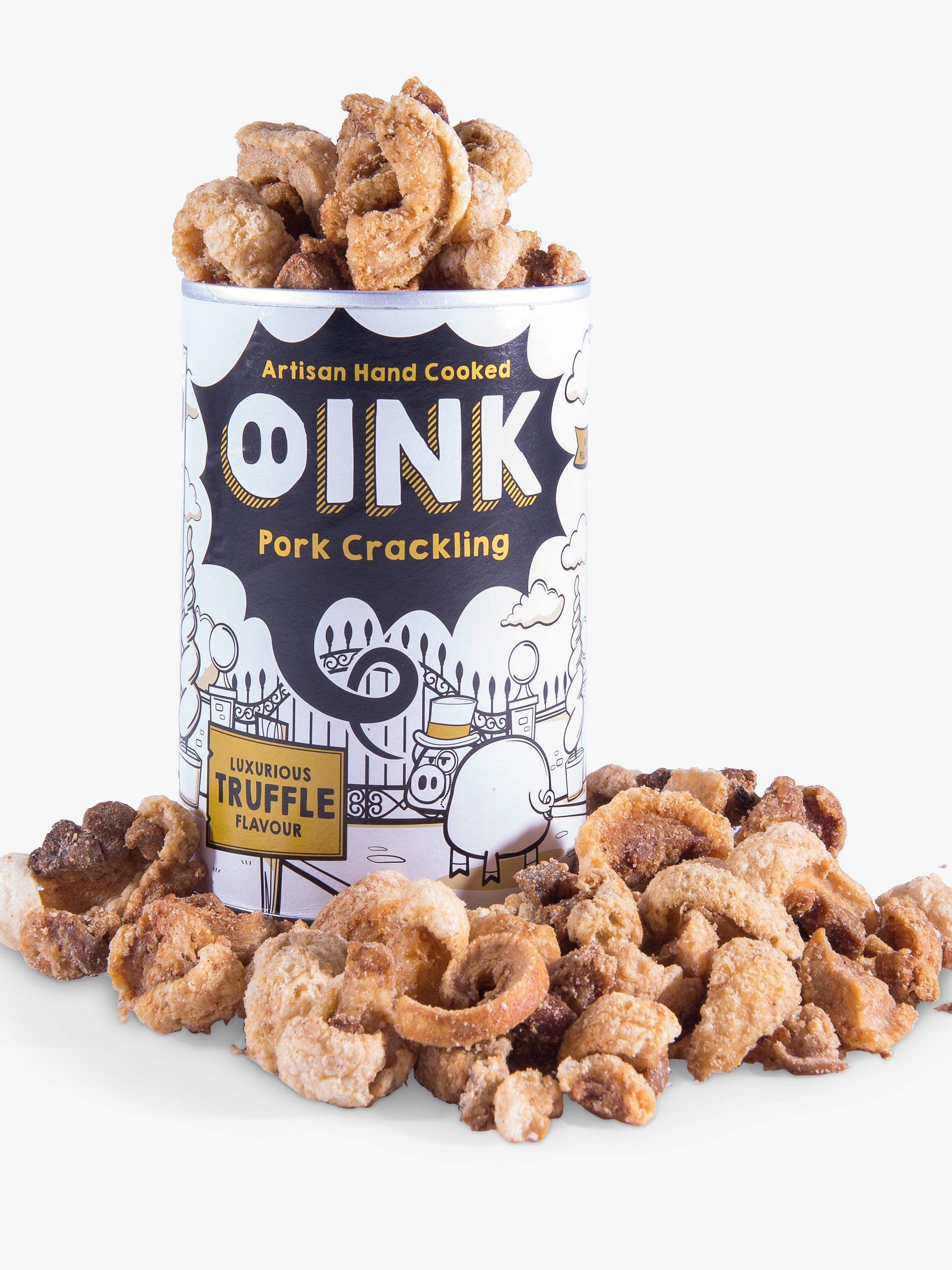 Oink Truffle Pork Scratching Tub, 180g
