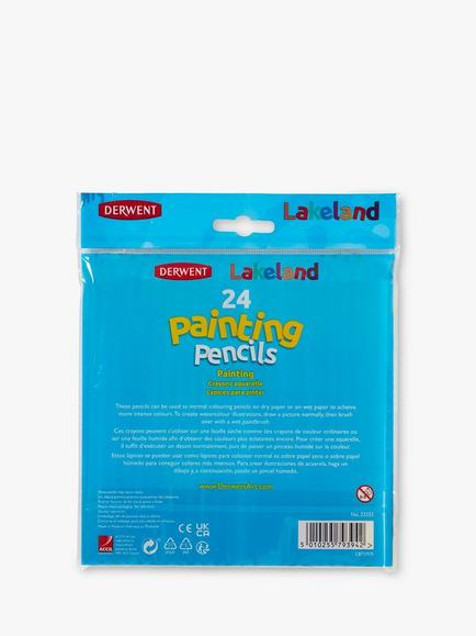 Derwent Lakeland Watercolour Pencils, Pack of 24 - view 2, Multi