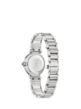 Citizen Eco-Drive L Mae Diamond & Sapphire Bracelet Watch, Silver