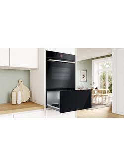 Bosch Series 8 BID7101B1B Warming Drawer, Black - view 2, Black