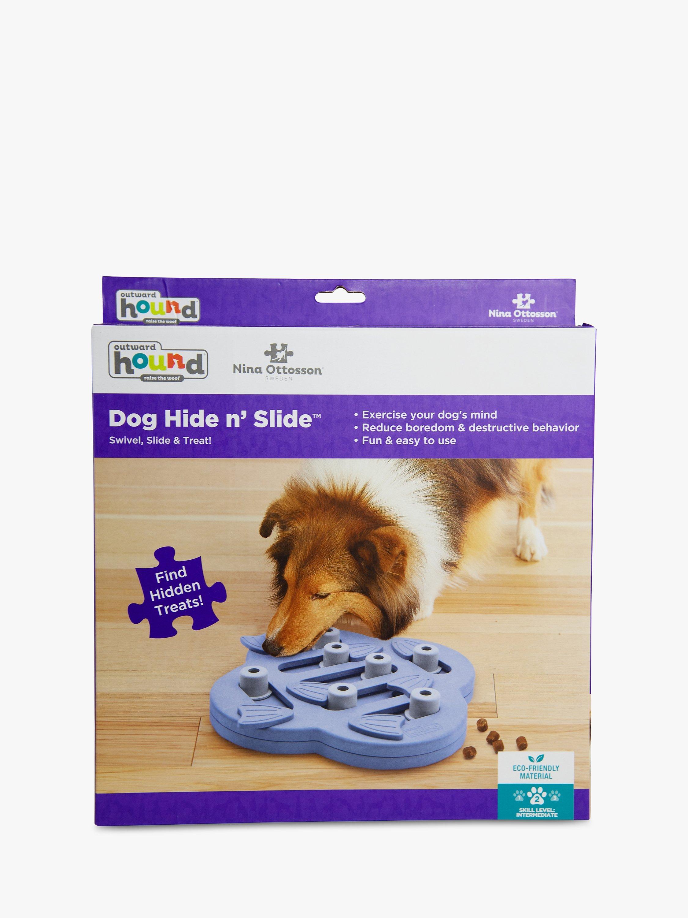 Nina Ottosson Hide N Slide Dog Toy, Blue