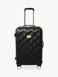 Dune London Orchester 4-Wheel 67cm Medium Suitcase, Black