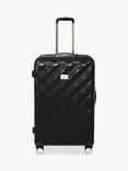 Dune London Orchester 4-Wheel 77cm Large Suitcase, Black