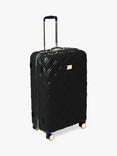 Dune London Orchester 4-Wheel 77cm Large Suitcase, Black