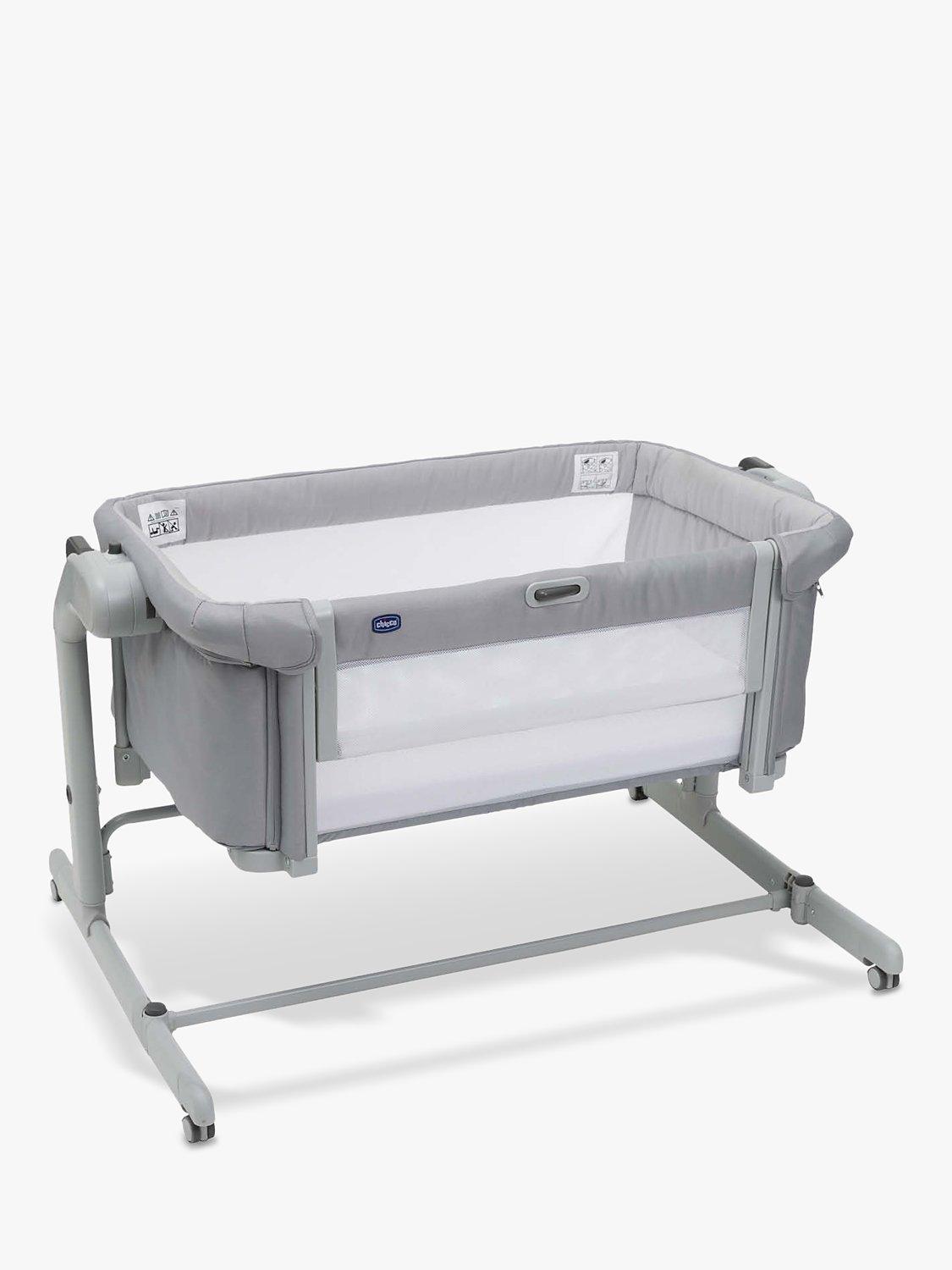 Chicco Next2Me Magic Evo Bedside Crib Grey Mist