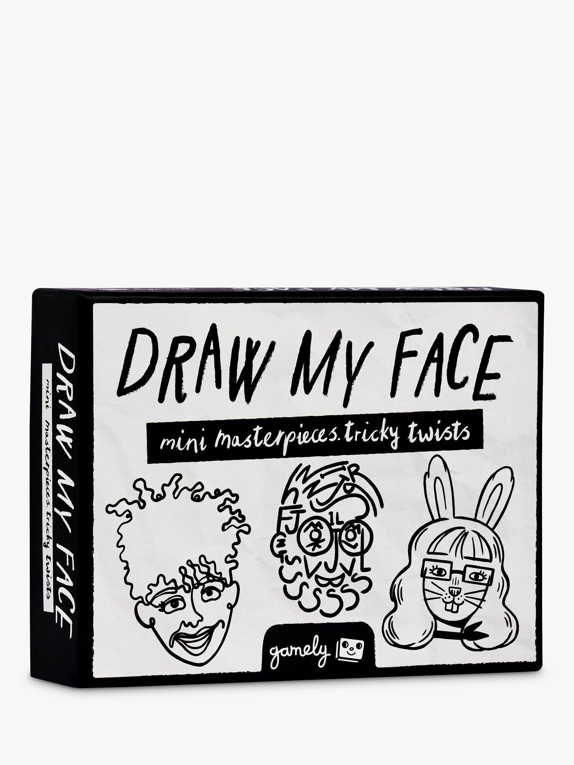 Gamely Draw My Face Card Game