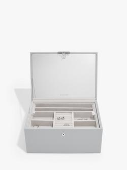 Stackers Luxury Classic Jewellery Box, Grey