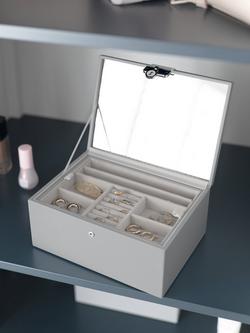 Stackers Luxury Classic Jewellery Box - view 2, Grey