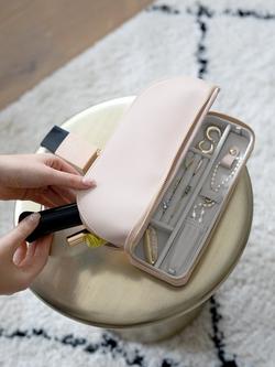 Stackers Cosmetic & Jewellery 2-in-1 Bag - view 2, Pink