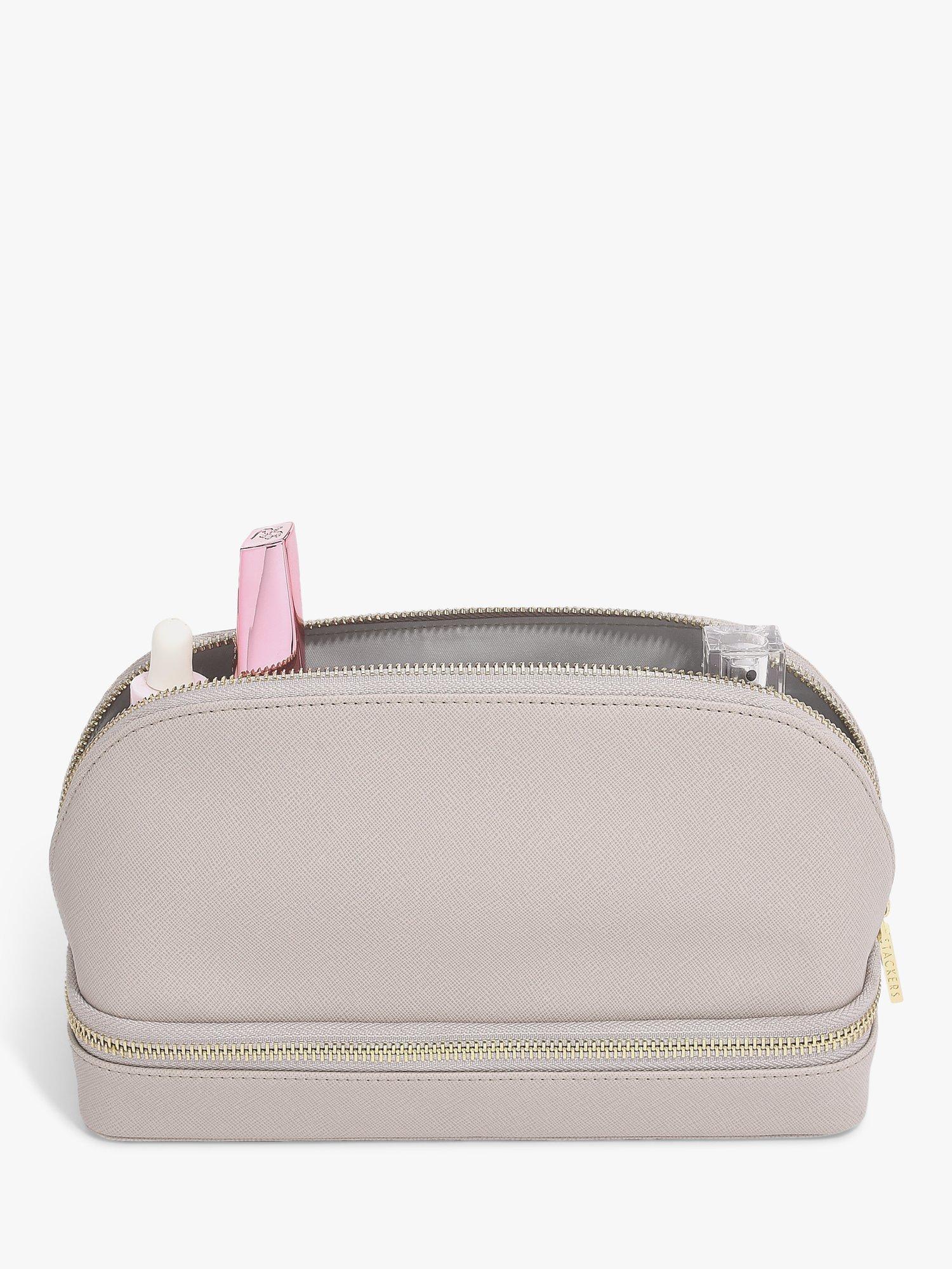 Stackers Cosmetic & Jewellery 2-in-1 Bag, Taupe