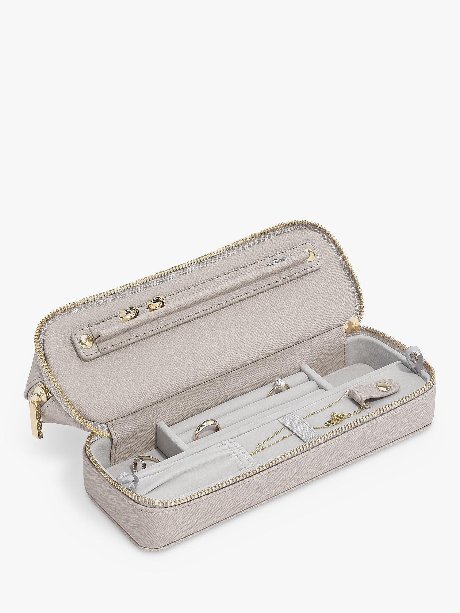 Stackers Cosmetic & Jewellery 2-in-1 Bag, Taupe