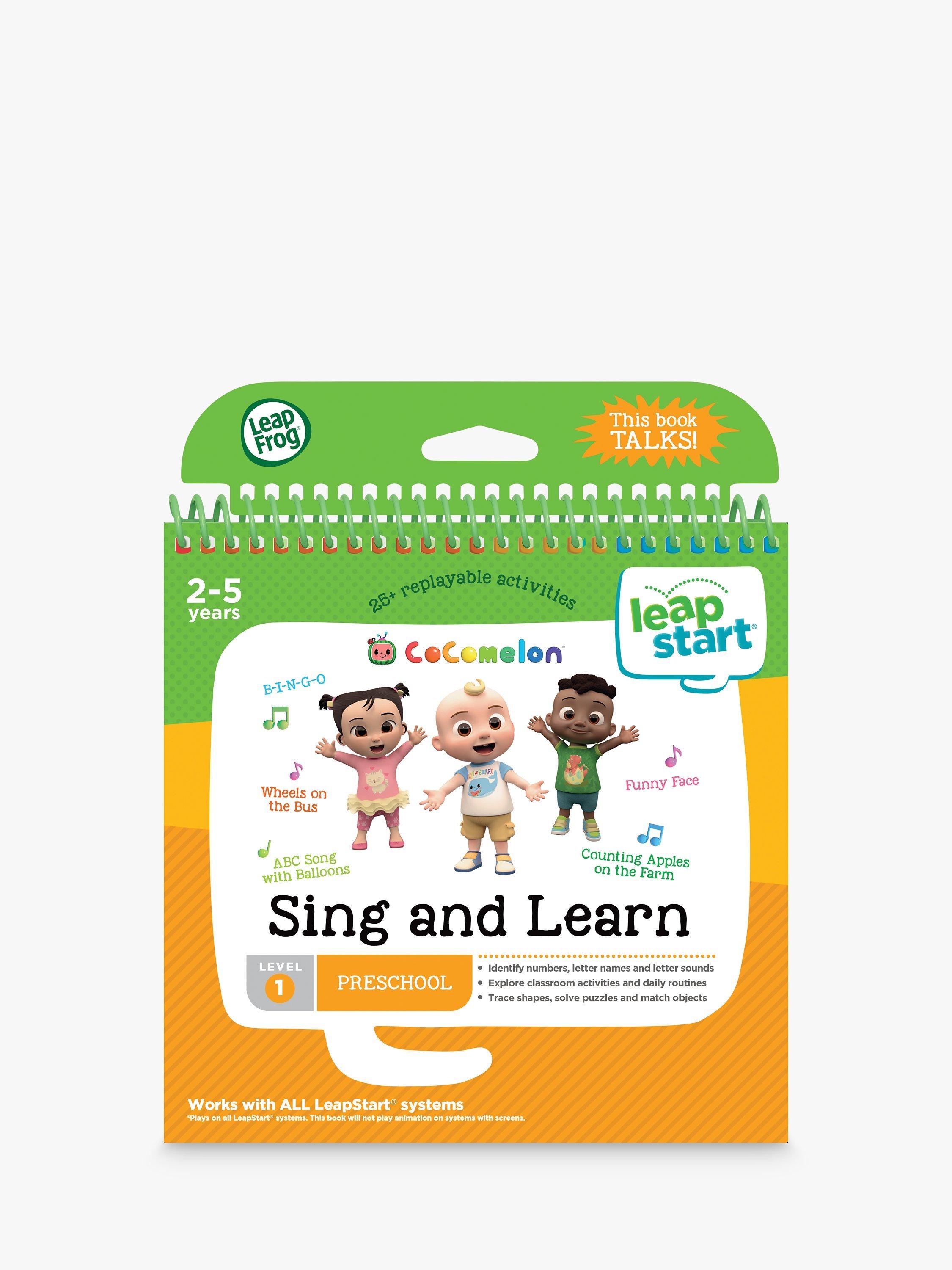 LeapFrog LeapStart CoComelon Sing and Learn Book