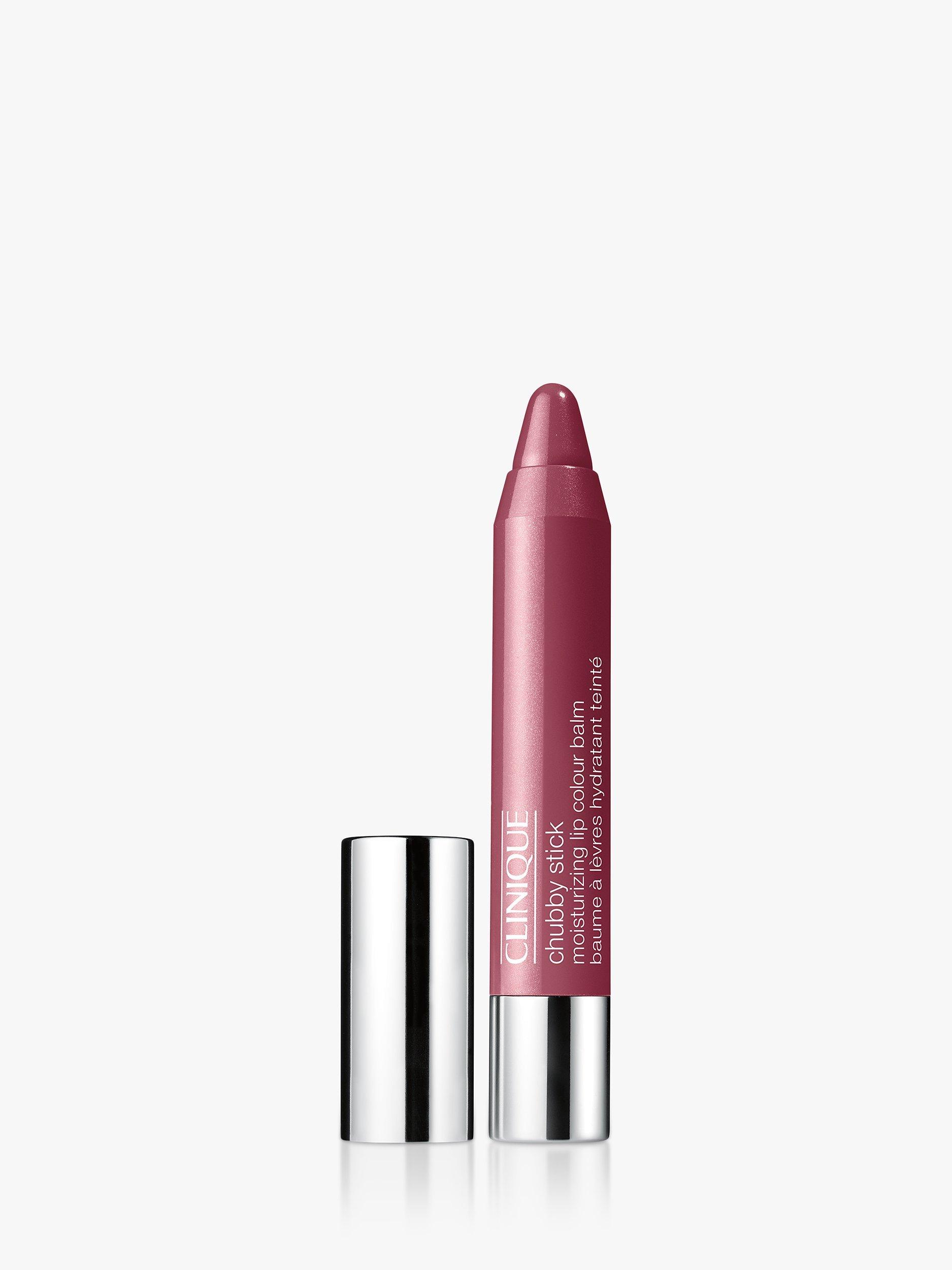 Product image 1 of 3, which shows Clinique Chubby Stick Moisturising Lip Colour Balm, Broadest Berry