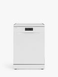 John Lewis JLDWW1403 Freestanding Dishwasher, White