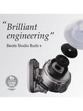 Beats Studio Buds+ True Wireless Bluetooth In-Ear Headphones with Active Noise Cancelling, Transparent
