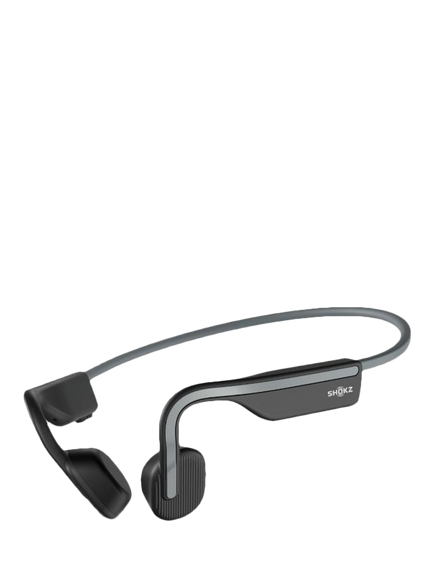 Shokz OpenMove Bluetooth Wireless Open-Ear Headphones, Grey, Grey