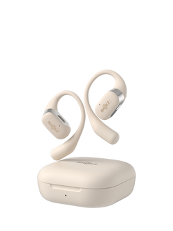 Shokz OpenFit Bluetooth True Wireless Open-Ear Headphones, Beige