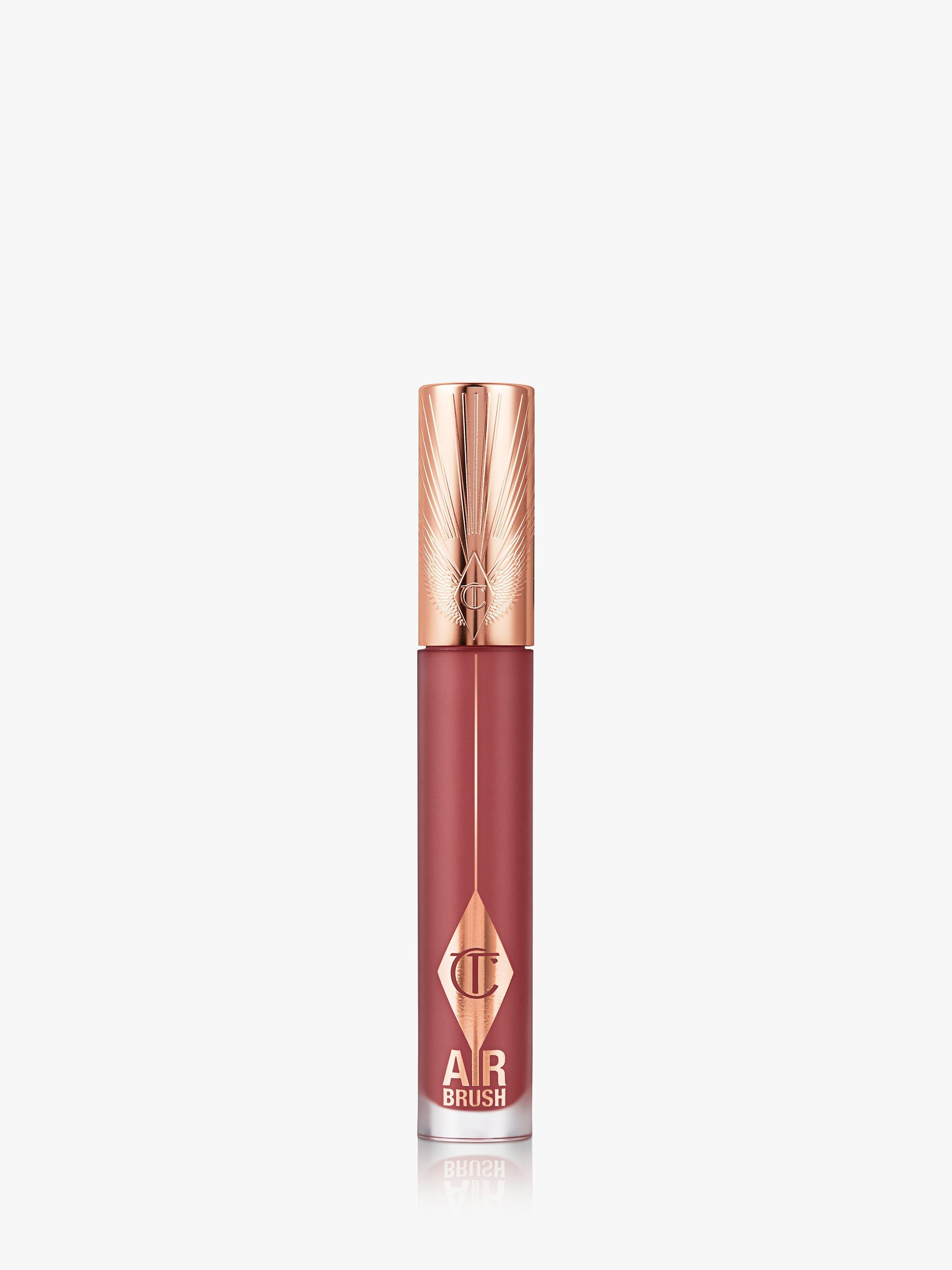 Product image 2 of 4, which shows Charlotte Tilbury Airbrush Flawless Lip Blur, Pillow Talk Medium Blur