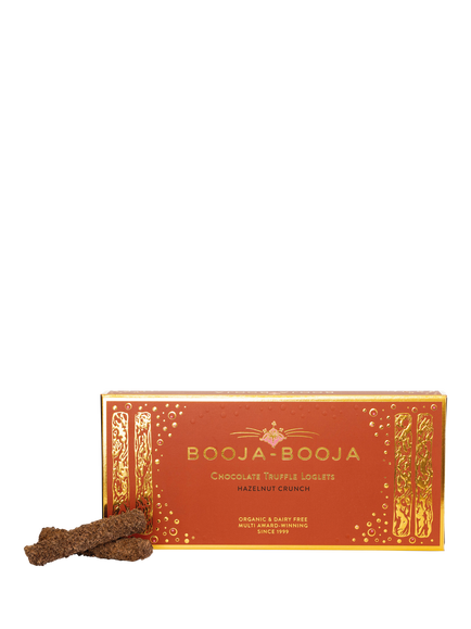 Booja-Booja Hazelnut Crunch Truffle Log, 115g, Multi