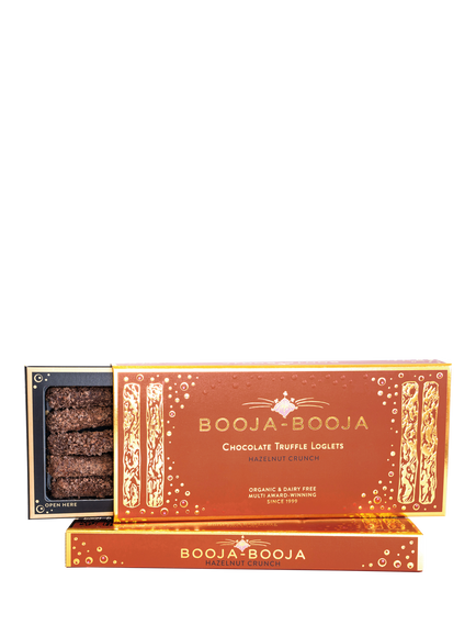 Booja-Booja Hazelnut Crunch Truffle Log, 115g - view 2, Multi