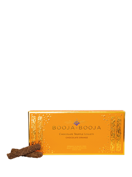 Booja-Booja Chocolate Orange Truffle Log, 115g, Multi