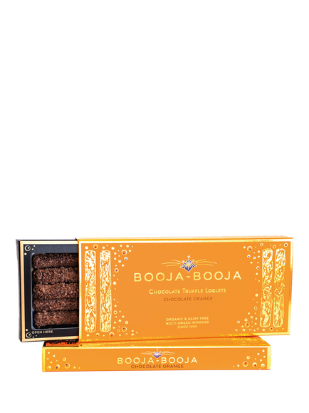 Booja-Booja Chocolate Orange Truffle Log, 115g - view 2, Multi