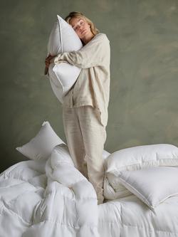 Bedfolk Down Alternative Square Pillow, Medium - view 2, White