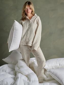 Bedfolk Down Alternative Standard Pillow, Medium - view 2, White