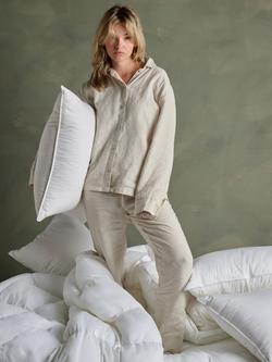 Bedfolk Down Alternative Kingsize Pillow, Soft - view 2, White