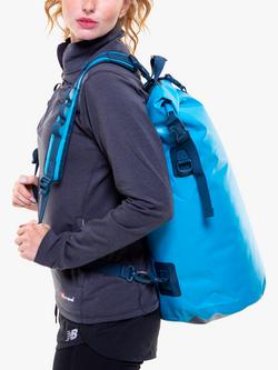 Red Waterproof Rolltop Dry Bag Backpack, 30L - view 2, Ride Blue