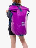 Red 60L Roll-Top Dry Bag Backpack, Venture Purple