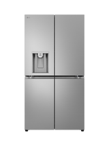 LG GML960PYFE Freestanding 60/40 Plumbed American Fridge Freezer, Prime Silver