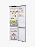 LG GBV3200DPY Freestanding 70/30 Fridge Freezer, Prime Silver