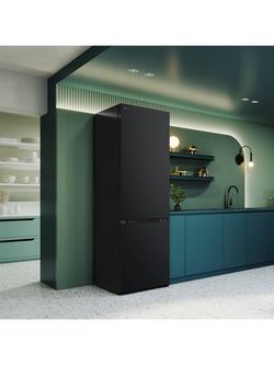 LG GBV5240CEP Freestanding 70/30 Fridge Freezer, Matte Black - view 2, Matte Black